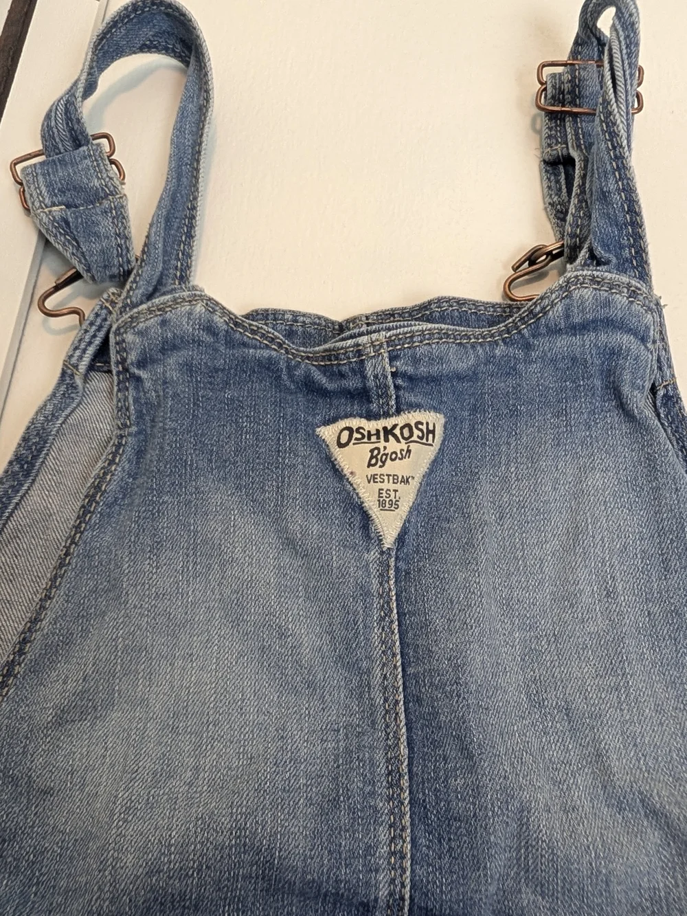 Denim Overalls - Light Blue Girl's Jeans Overalls